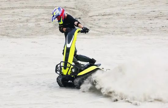 72V Lithium Battery Electric ATV with Track - Image 4