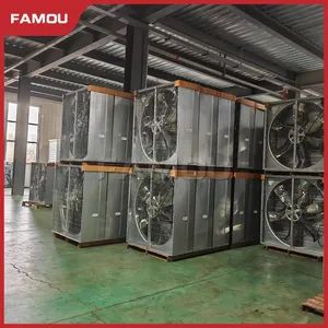 Heavy-Duty Galvanized DC Box Fan for Optimal Pig Farm Ventilation - Image 3