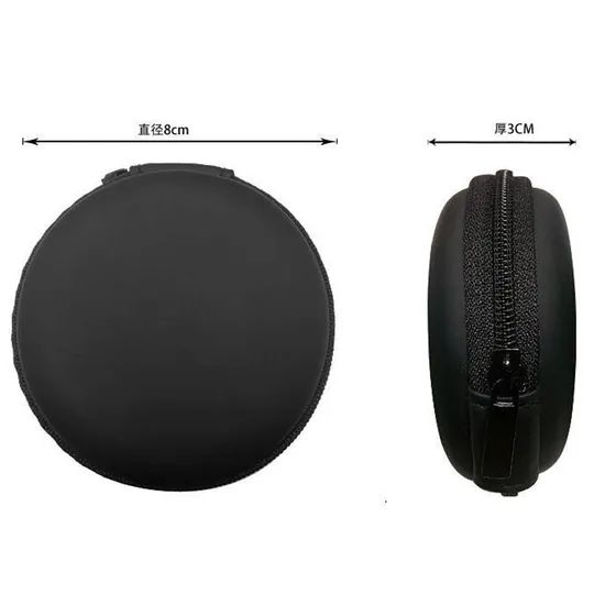 Custom Logo Durable EVA Earphone Case Pouch for Wireless Earbuds Storage and Portable Protection - Image 6