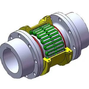 Factory Direct Sales Customizable Sizes Serpentine Spring Shaft Coupling Suitable for Mines - Image 1