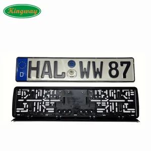 Stylish ABS PP Detachable Plastic Car License Plate Frame & Number Plate Case - Image 1