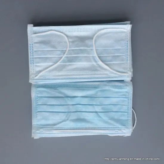 Personal Protective Non Woven Face Mask Layer 3 Ply Origin China OEM Available Sample for Free Trademark Anheng Brand Name Anheng - Image 4