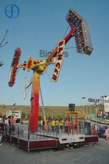 Durable Attractive Children Adult Amusement Park Rides 24 Seats Kamikaze Rides - Image 5