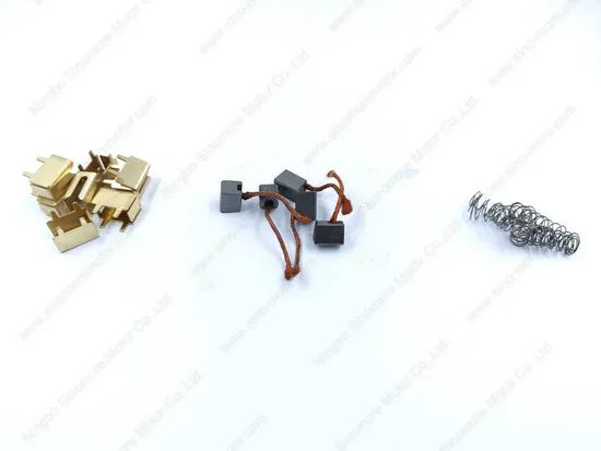 Motor Accessories Carbon Brush Origin Ningbo Condition New Warranty Other HS Code 850300 Application Motor Trademark - Image 2