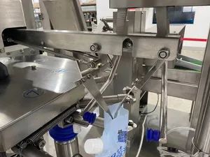 Puff Corn Soft Candy and Nuts Automatic Pre-Made Pouch Doypack Packing Machine Granules Packaging Machine with Multihead Weigher - Image 3