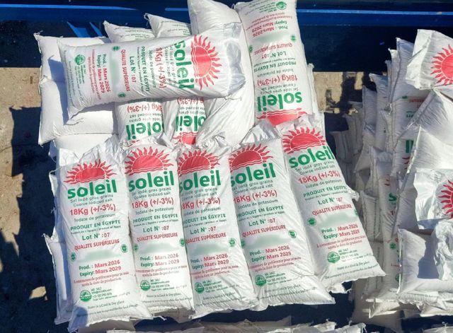 Soleil Brand 18kg Iodized Egyptian Salt | Refined Table Salt |  food-grade salt 99.6%+ NaCl - Image 3
