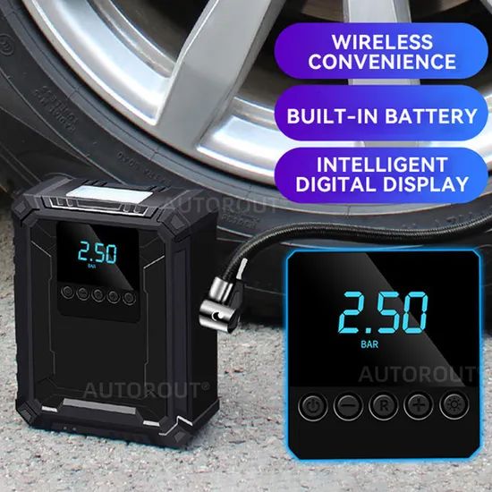 Wholesales Factory Popular Cordless Handheld Tire Inflator - Image 3