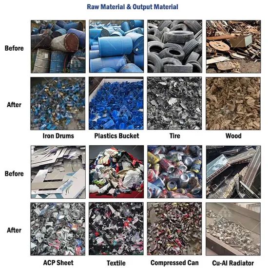 Scrap Copper Aluminum Radiator Shredder Crusher Can Aluminum Shredder - Image 5