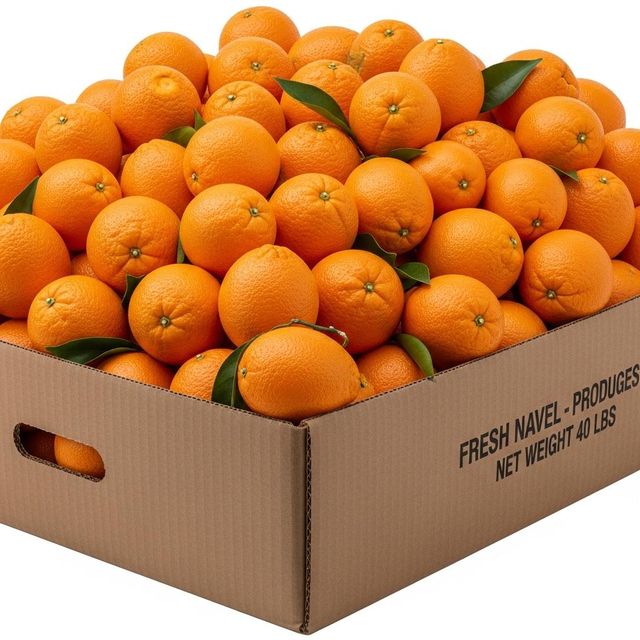 Fresh Navel Orange Carefully Packed Citrus Harvest For Grocery Suppliers And Fresh Produce Distribution - Image 4