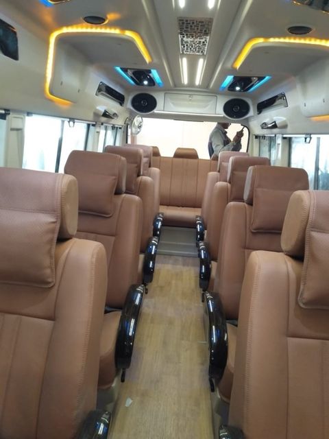 Tempo Traveller Rental Services Type Of Bus AC Body Type Tour Package No Of Persons 20 Persons Seating Capacity 18 - Image 4