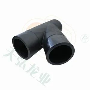 High-Quality Butt Fusion Plastic Tee for HDPE Water Systems Pressure Pn16 Model NO. LY1502 Raw Material PE100 HS Code 3917400000 - Image 4