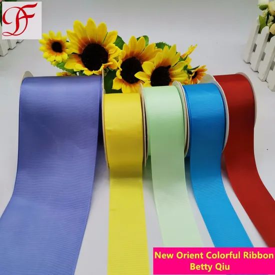 Factory Stock Polyester Grosgrain Ribbon/Grosgrain Ribbons for Package - Image 2