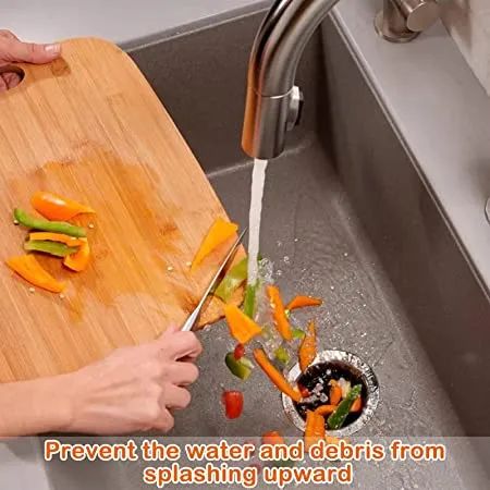 80mm NBR Rubber 80A Customized Drawing Garbage Disposal Splash Guard - Image 2