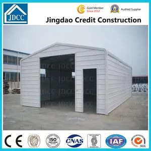 Easy Install Prefab Steel Garage Trademark JDCC Certification ISO Door Security Door HS Code 9406000090 Origin Beijing, China - Image 3