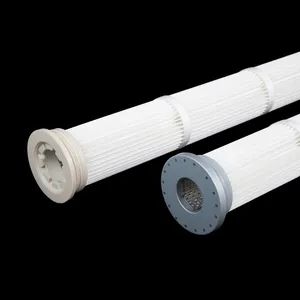 Polyurethane Integral Casting Pleated Cartridge for Dust Filters - Image 5