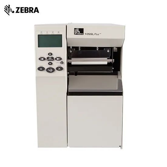 Zebra Industrial 105SL Plus 300dpi Label Barcode Printer - Image 1