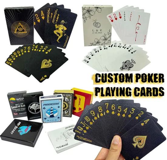 Durable Poker Sublimation Playing Cards Greeting Game Card Customization - Image 3