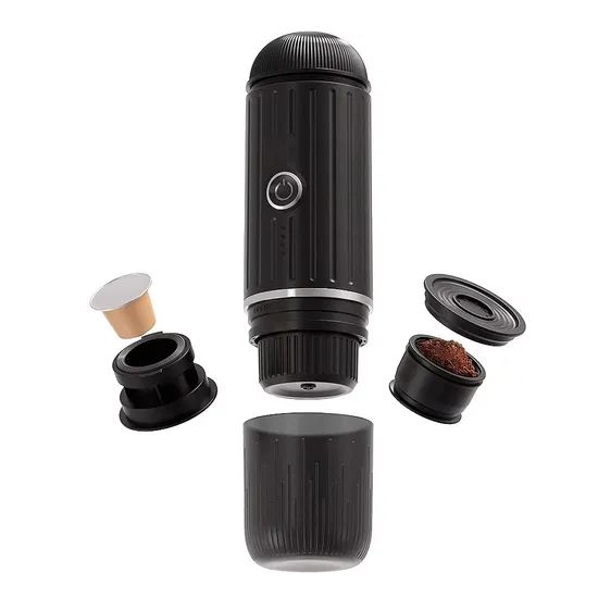 Portable Home Machine Self-Heating Feature USB Power Portable Stainless Steel Espresso Coffee Maker - Image 5