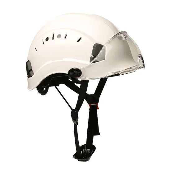 ABS Construction Hard Hat for Climbing Riding Outdoor Rescue Safety Helmets with Goggles - Image 1