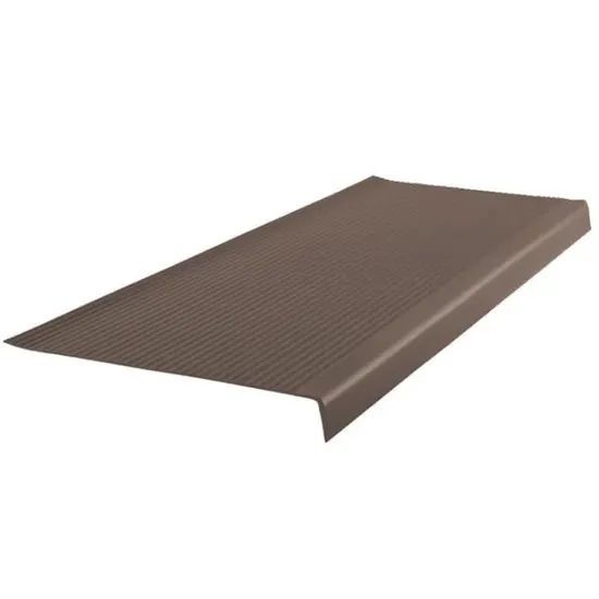 L Shape Plastic Rounded PVC Stair Edge Anti Slip Strip Stairs Tread Ali ...
