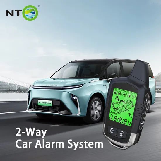 12V LCD Screen Two Way Car Alarms Security System Universal - Image 4