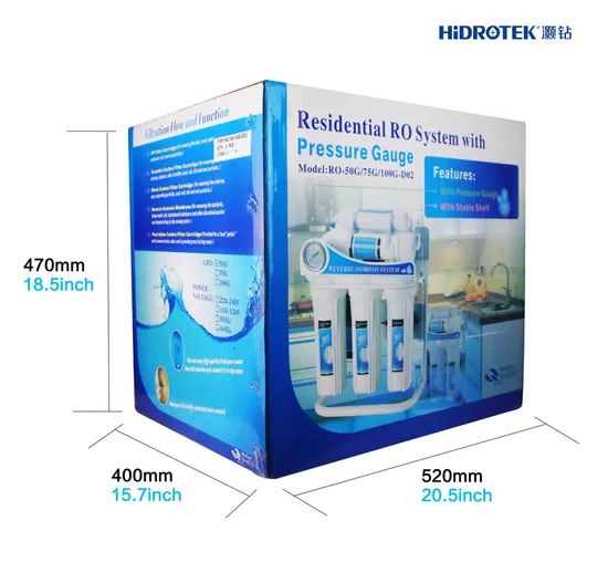 Hidrotek Undersink 5 Stage Reverse Osmosis Drinking Water Purifier - Image 5