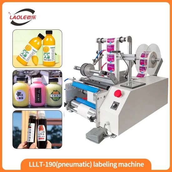 Wine, Mineral Water, Beverage Automatic Round Bottle Labeling Machine - Image 2