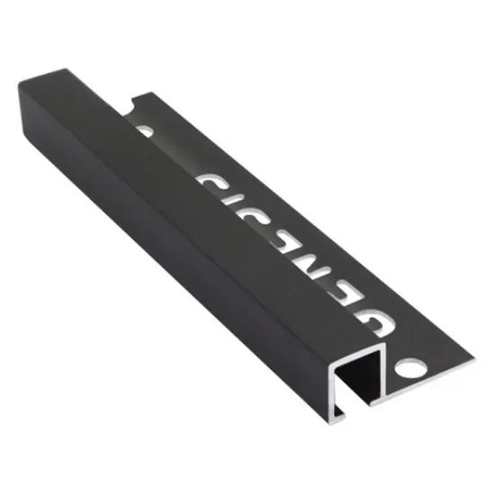 Polished Round Edge Aluminium Tile Trim for Corner - Image 1