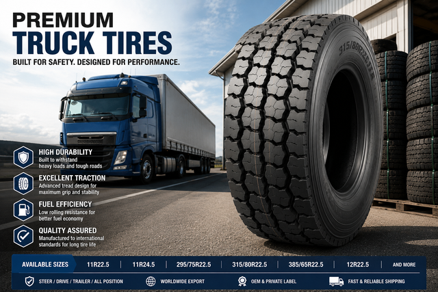 Heavy Duty Truck Tires Wholesale Supplier - Image 1