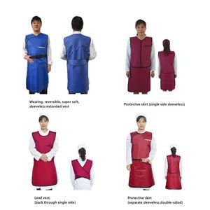 X Ray Protection Lead Apron Protective Clothes Material PVC Origin China Size Optional OEM Accept OEM Color Optional Model NO. YJ-FE08 - Image 3