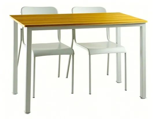 Customizable Student Desks for Schools with Chairs Color Clear Style Modern Condition New Folded Folded Origin Foshan Model NO. KZ59 - Image 3