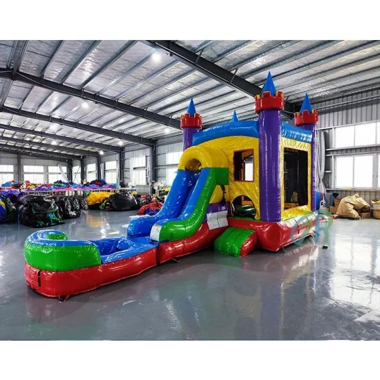 Inflables Infantiles Mini Bounce House Inflatable Bouncer Water Slide Bouncing Bouncy Jumping - Image 1
