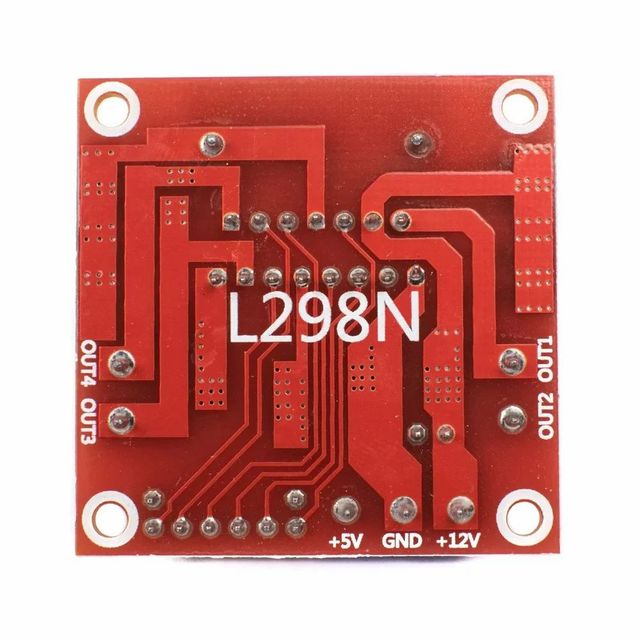 L298 2A Dual Motor Driver Module, Brushed DC Motors Number Of Channels 2 Total DC current 4 A Motor Driver Type L298 Logic Voltage 4.5-7 - Image 4