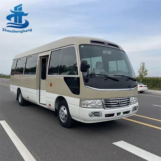 Premium 29 Seats Used Coaster Shuttle Vehicle High Roof Gasoline Mini Coach - Image 2