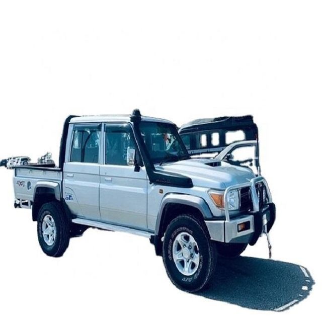 Land Cruiser pickup double cabin for commercial and personal use Land Cruiser pickup single cabin for cargo transport and logistics operations Land Cruiser pickup off road truck with durable suspension system Land Cruiser pickup vehicle for mining and industrial applications - Image 1