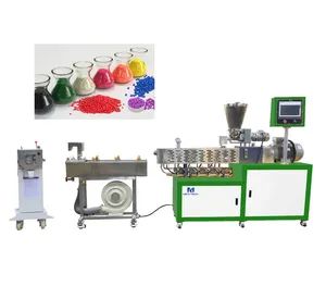 Lab Small Plastic Extruder Compounding Line Twin Screw Extruder Masterbatch Extrusion Machine - Image 2