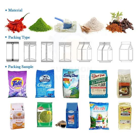 Automatic Packaging Multi-Function Premade Bag Granular Powder Pouch Doypack Packing Machine - Image 2