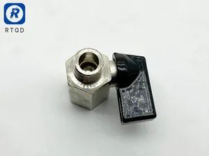 Pneumatic Mini Ball Valve 2 Thread 3 Thread 4 Thread Inner and Outer Teeth Switch Valve Brass Mini Ball Valve Jfl Series - Image 3
