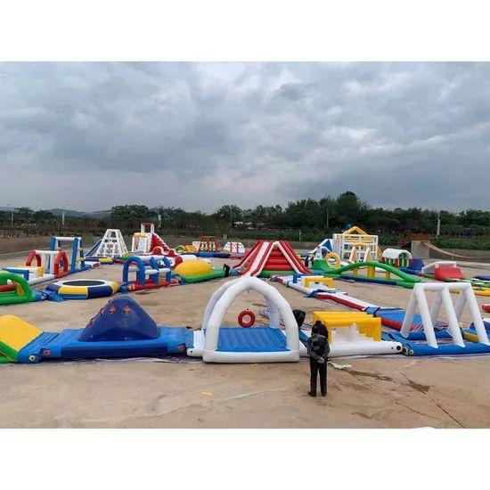 Popular Style Custom Obstacle Course Kids Adult Inflatable Water Parks - Image 5