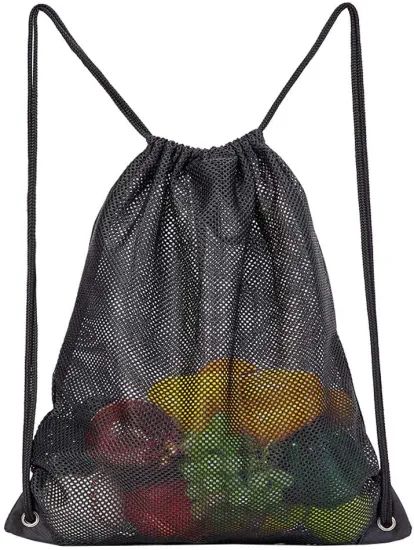 Promotional Drawstring Bag; Mesh Bag Season All Origin China Gender Unisex Trademark OEM Material Nylon Suit for Campus Style - Image 1