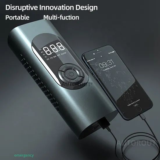 Compact Car Tire Inflator Best Tire Pump for Trucks & Suvs - Image 4