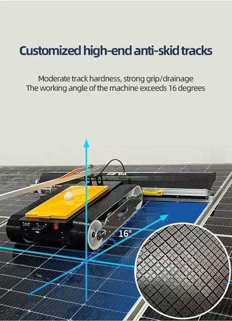 solar panel cleaning robot Packaging carton Operation Method Automatic And Intelligent Operational Advantage Reduces Labor Costs And Extends Service Life - Image 4