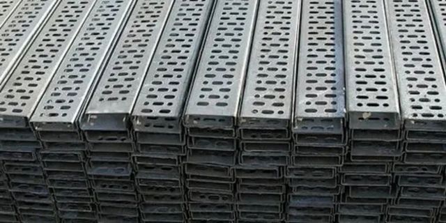 Galvanized Iron Gi Perforated Cable Trays Shape Ladder Brand Mak, Essar, Hakke Material Galvanized Iron Efficiency High - Image 3