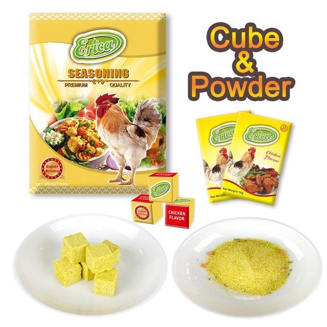 Dry Chicken Meat Powder 10g Cooking Condiments Seasonings Mixed Spices Scallion Ginger Garlic Powder Mini Bag Style - Image 1