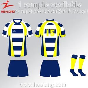 Healong Sublimated Customized Rugby Top Jersey Rugby Uniform Good Rugby Wear - Image 5