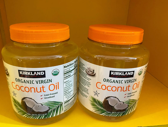 PREMIUM ORGANIC COCONUT OILS | Kirkland Signature Organic Coconut Oil Cold Pressed & Unrefined 2.48L - Image 3