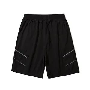 Custom Exercise Gym Shorts Zipper Design Custom Logo Shorts Type Pants Size Custom Origin China Pattern Logo Gender Unisex - Image 3