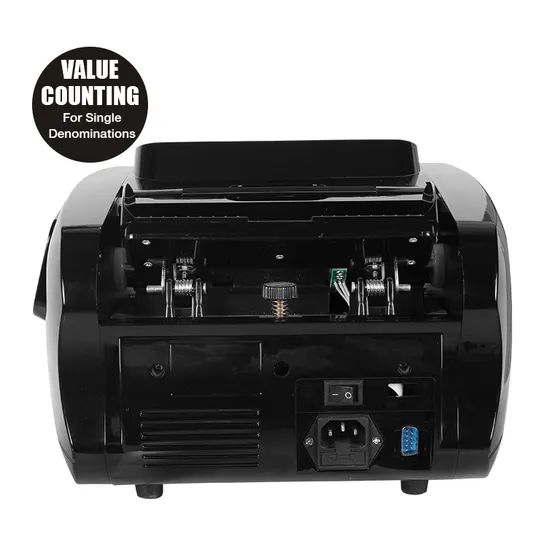Bill Counters Cash Counting Machine Counterfeit Detector Money Machine Banking Equipment Money Counting Machine Money Counter Banknote Counter - Image 6