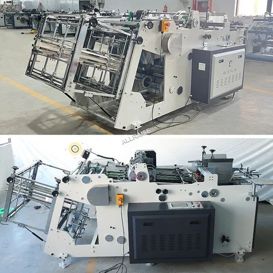 Factory Price Paper Carton Box Erecting Forming Machine Hamburger Box Making Machine - Image 5