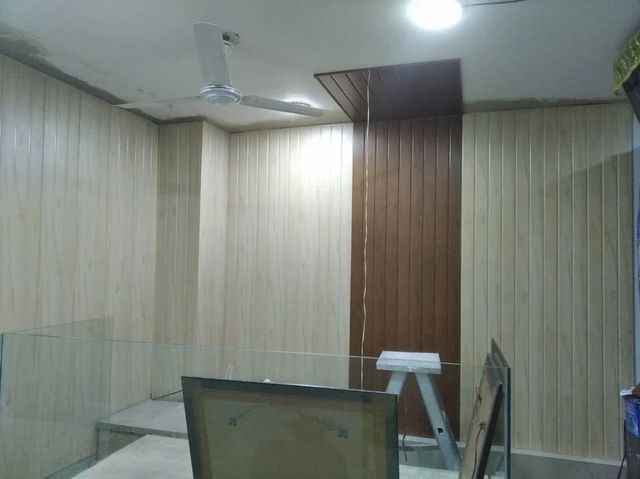 PVC  Wall Paneling Service Shape Flat Thickness 5 mm Service Location NCR Service Mode Offline Usage/Application - Image 2